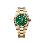 Sky-Dweller 336938 Yellow Gold Bright Green Dial Oyster (2025)