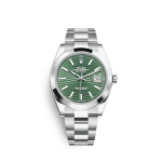 Datejust 41 126300 Stainless Steel Green Fluted-Motif Dial Oyster (2023)