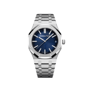 Royal Oak 15510BC.OO.1320BC.04 White Gold Smoked Blue Dial (2025)