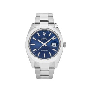 Datejust 41 126300 Stainless Steel Blue Dial Oyster
