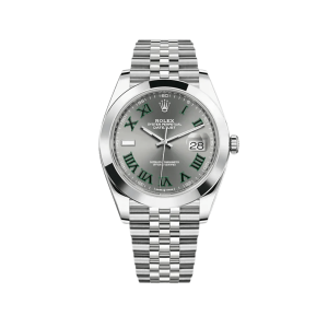 Datejust 41 126300 'Wimbledon' Stainless Steel Slate Dial Jubilee (2023)