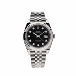 Datejust 41 126334 Stainless Steel Black Diamond Dial Jubilee (2022)