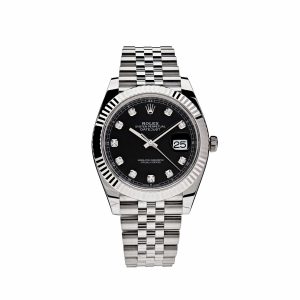 Datejust 41 126334 Stainless Steel Black Diamond Dial Jubilee (2022)