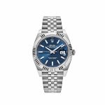 Datejust 41 126334 Stainless Steel Fluted Motif Blue Dial Jubilee (2023)