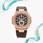 Nautilus 5980R-001 'Tiffany & Co' Chronograph Date Rose Gold (2022)