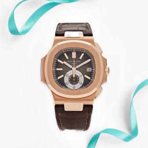 Nautilus 5980R-001 'Tiffany & Co' Chronograph Date Rose Gold (2022)