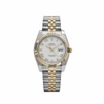 Datejust 36 126233 Yellow Gold Stainless Steel White Roman Dial Jubilee (2025)