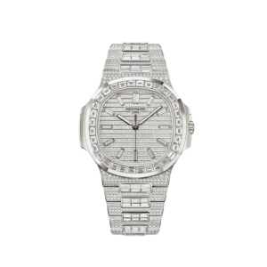 Nautilus 5811/1460G-001 White Gold Full Diamond (2025)