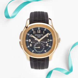 Aquanaut 5164R-001 'Travel Time Tiffany & Co.' Rose Gold Brown Dial (2022)