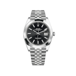 Datejust 41 126300 Stainless Steel Black Dial Jubilee