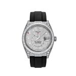 Sky-Dweller 336259TBR White Gold Meteorite Dial Diamond Bezel and Case