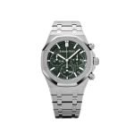 Royal Oak 26240ST.OO.1320ST.08 Selfwinding Chronograph Stainless Steel Green Dial (2025)