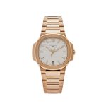 Nautilus 7118/1R-001 'Ladies' Automatic Rose Gold Silvery Opaline Dial (2024)