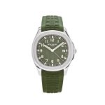 Aquanaut 5168G-010 'Jumbo' White Gold Khaki Green (2023)