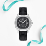 Aquanaut Luce 5267/200A-001 'Ladies Tiffany & Co.' Black Dial Diamond Bezel