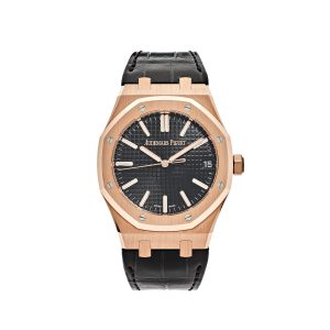 Royal Oak 15510OR.OO.D002CR.02 Rose Gold Black Dial (2023)