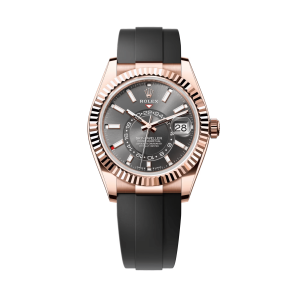 Sky-Dweller 336235 Rose Gold Slate Rhodium Dial (2024)