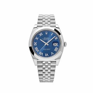 Datejust 41 126300 Stainless Steel Blue Roman Dial Jubilee (2025)