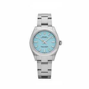 Oyster Perpetual 31 277200 'Ladies' Stainless Steel Turquoise Dial (2024)