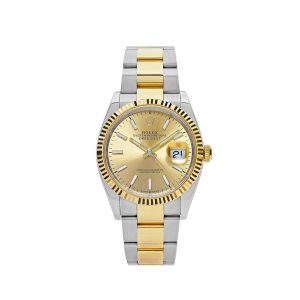 Datejust 41 126333 Stainless Steel Yellow Gold Champagne Dial Oyster
