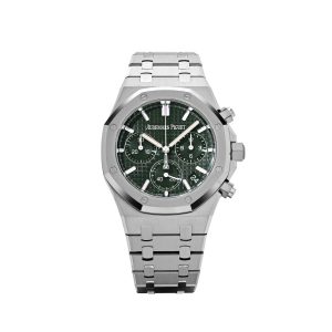 Royal Oak 26240ST.OO.1320ST.08 Selfwinding Chronograph Stainless Steel Green Dial (2024)