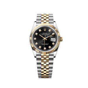 Datejust 36 126233 Stainless Steel Yellow Gold Black Diamond Dial Jubilee (2024)