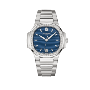 Nautilus 7118/1200A-001 'Ladies' Blue Dial Diamond Bezel (2022)