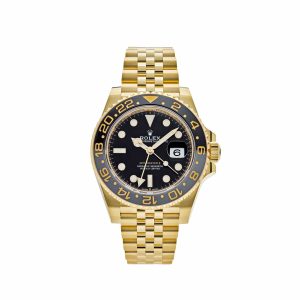 GMT-Master II 126718GRNR Yellow Gold Black Dial Jubilee (2025)