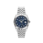 Datejust 41 126334 Stainless Steel Blue Diamond Dial Jubilee (2023)