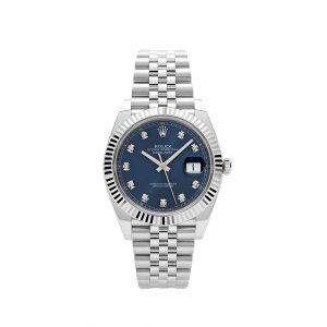 Datejust 41 126334 Stainless Steel Blue Diamond Dial Jubilee (2023)