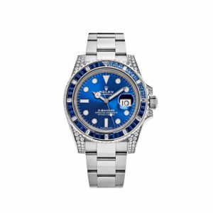 Submariner Date 116659SABR White Gold Blue Dial Sapphire Diamond Bezel (2022)