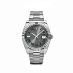 Datejust 41 126334 'Wimbledon' Stainless Steel Slate Dial Oyster (2024)