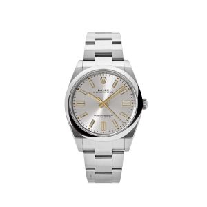 Oyster Perpetual 41 124300 Stainless Steel Silver Dial (2024)