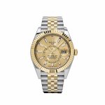 Sky-Dweller 336933 Stainless Steel Yellow Gold Jubilee Champagne Dial (2024)
