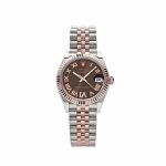 Datejust 31 278271 'Ladies' Rose Gold Stainless Steel Roman Chocolate Dial Jubilee (2024)