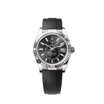 Sky-Dweller 336239 White Gold Black Dial Oysterflex (2025)