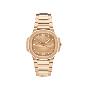 Nautilus 7118/1R-010 'Ladies' Rose Gold Champagne Golden Dial (2022)