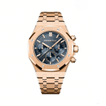 Royal Oak Chronograph 26715OR.OO.1356OR.01 Rose Gold Blue Dial (2023)